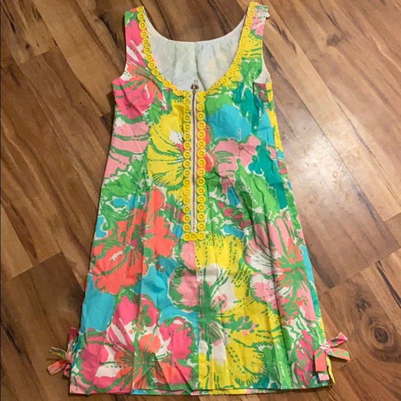 Lilly Pulitzer summer shift size 0 - Picture 2 of 3